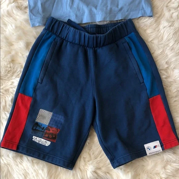BMW Motorsport Set Shorts and T-shirt - Picture 3 of 13